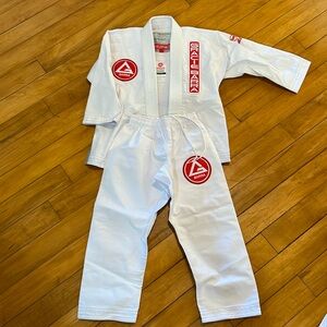 Gracie Barra youth kimono GI with belts